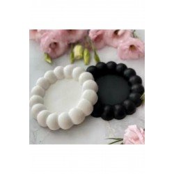 Bubble 2’li Dekoratif Beton Tabak Takı Tabağı Bardak Altlığı