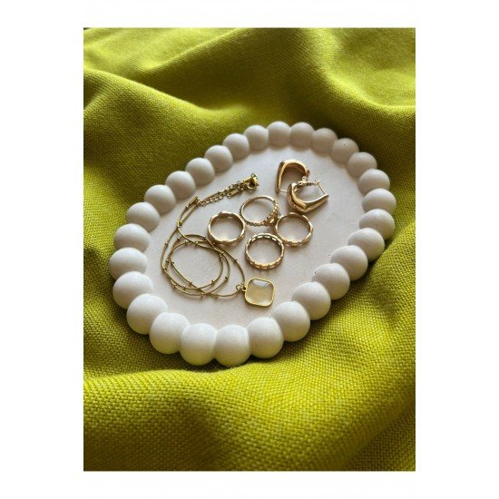 Pinterest Modern ve Şık Oval Formlu Dekoratif Takı Tabağı