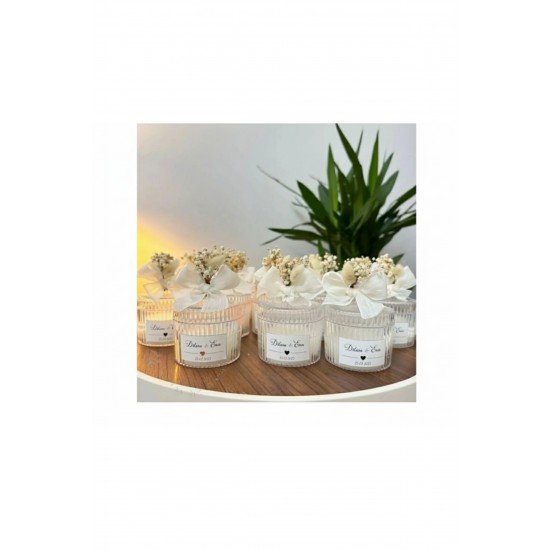 PERFECT HOBBY Mika Kutu Şekerlik Mum Düğün ,nişan ,kına ,davet ,doğum Günü - 10 Adet