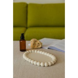 Pinterest Modern ve Şık Oval Formlu Dekoratif Takı Tabağı