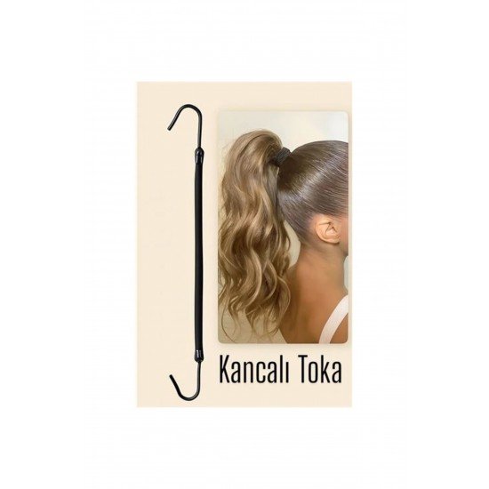 Özel Kancalı At Kuyruğu Lastik Toka 1 Adet Fırsat!!!