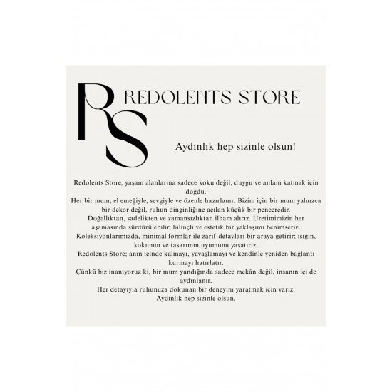 Beyaz Tepsi Ile Beyaz-yeşil Şakayık Mum Seti