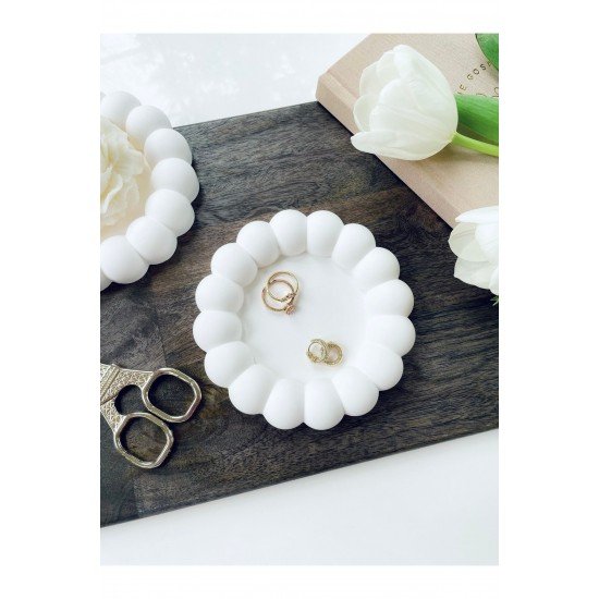 Bubble Bardak Altlığı , Pinterest Dekoratif Takı Tabağı , Bubble Takı Tabağı