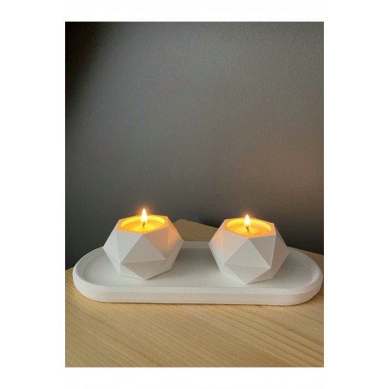 Tepsili Beton Mumluk Seti