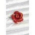 Kırmızı Gül Model Broş