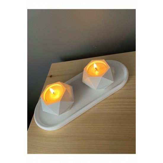 Tepsili Beton Mumluk Seti