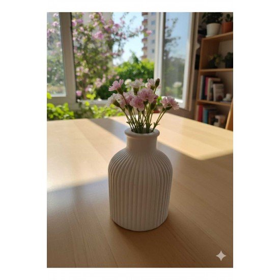 PİNTEREST DEKORATİF VAZO BEYAZ