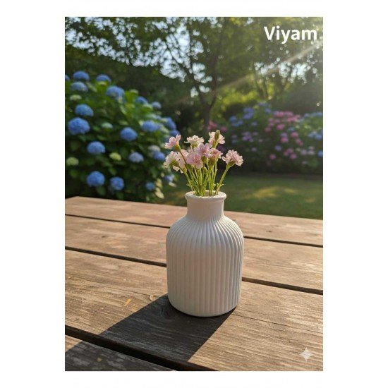 PİNTEREST DEKORATİF VAZO BEYAZ