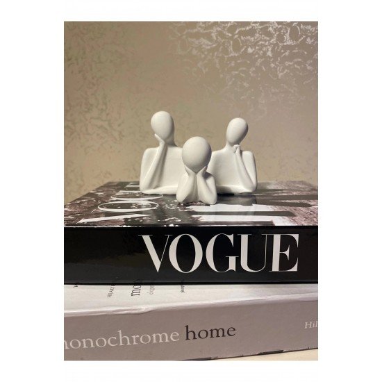 Pinterest Dekoratif Üçlü Aile Dekoratif Obje Biblo