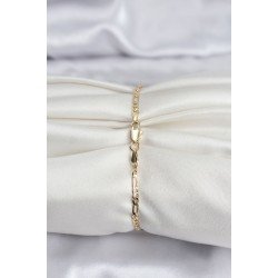 Özel 14K Gold Renk Kaplama Minimal Zincir Model Cm Kadın Bileklik Fırsat!!!