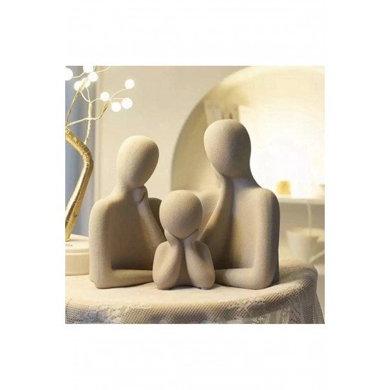 Pinterest Dekoratif Üçlü Aile Dekoratif Obje Biblo