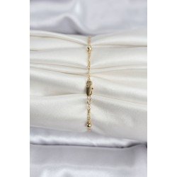 Özel 14K Gold Renk Kaplama Topçuklu Model Cm Kadın Bileklik Fırsat!!!