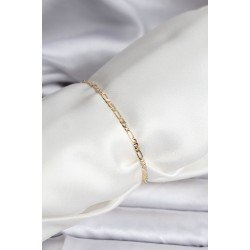 Özel 14K Gold Renk Kaplama Minimal Zincir Model Cm Kadın Bileklik Fırsat!!!