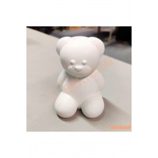 Ayıcık Heykel Dekarasyon Hediyelik Süs Eşyası Vitrin