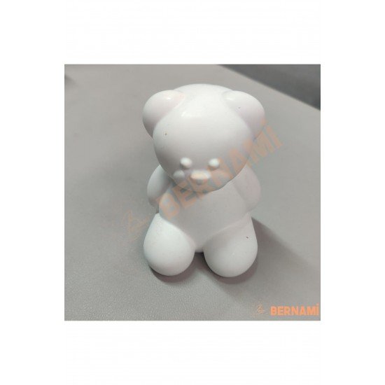 Ayıcık Heykel Dekarasyon Hediyelik Süs Eşyası Vitrin