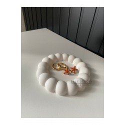 Bubble Dekoratif Tabak, Takı Tabağı, Mumluk, Bardak Altlığı