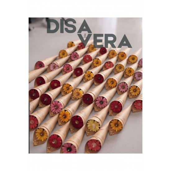 Papatya Mum Düğün Nikah Nişan Söz Baby Shower Gibi Özel Günlerde Hediyelik 10 Adet