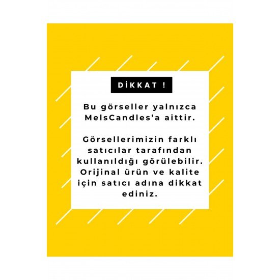 Kokulu Külah Papatya Soya Wax Mum | El Yapımı Dekoratif Doğal Mum ( 5 Adet)