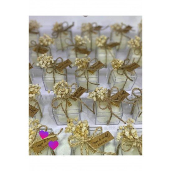12 Adet Bubble Mum Nişan Nikah Sünnet Hediyelik Dağıtmalık 12 Adet