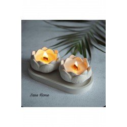 Lotus Mumluk Seti 3lü Set Pinterest Kokulu Mum Anneler Günü