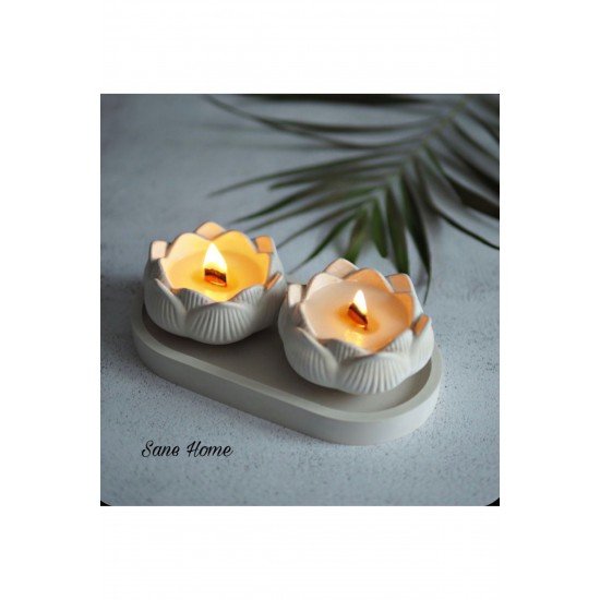 Lotus Mumluk Seti 3lü Set Pinterest Kokulu Mum Anneler Günü