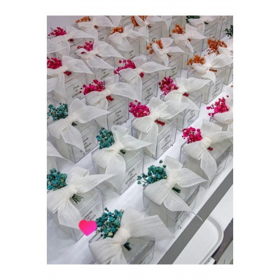 12 Adet Bubble Mum Nişan Nikah Sünnet Hediyelik Dağıtmalık 12 Adet