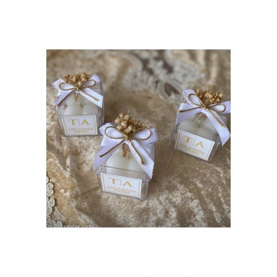 12 Adet Bubble Mum Nişan Nikah Sünnet Hediyelik Dağıtmalık 12 Adet