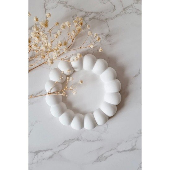 Bubble Dekoratif Tabak, Bardak Altlığı 2’li Set