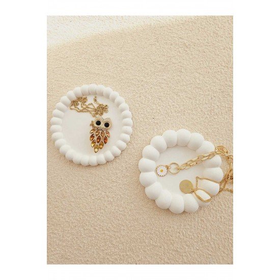 2'li Bubble Oval Dekoratif Tabak