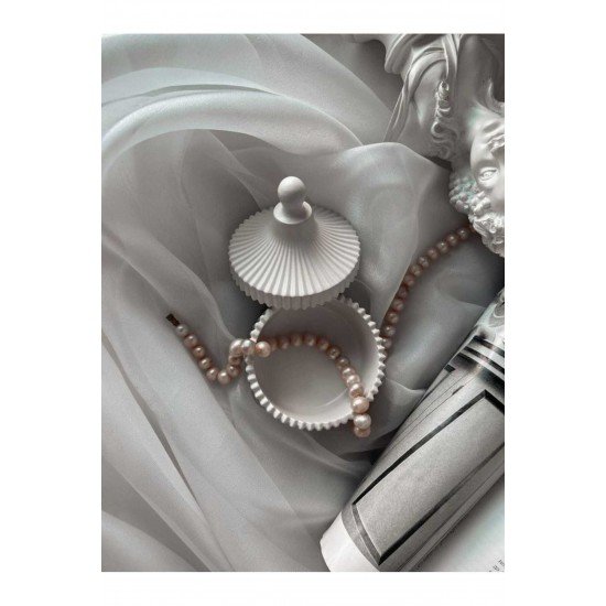 Kapaklı Özel Üretim Dekoratif Obje Biblo Takı Kutusu Şekerlik