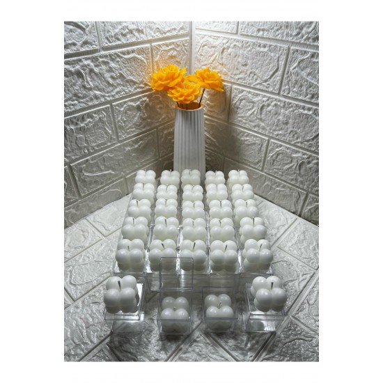 Bernami 40 Adet Mika Kutulu Bubble Kutulu Düğün Nişan Söz Organizasyon U