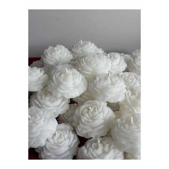 Pinterest 50 Adet Şakayık Mum Nişan,Düğün,Kına Hediyelik