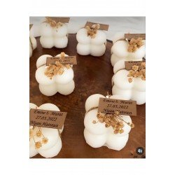 Pinterest Söz, Nişan, Nikah, Kına, Düğün, Mevlüt Hatırası Hediyelik Bubble Şeklinde Mum, 20 Adet