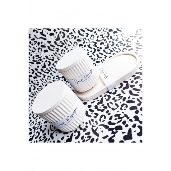 Rüya Kapaklı 3 Lü Set. Pamukluk/ Sunum Tabağı/ Hediyelik