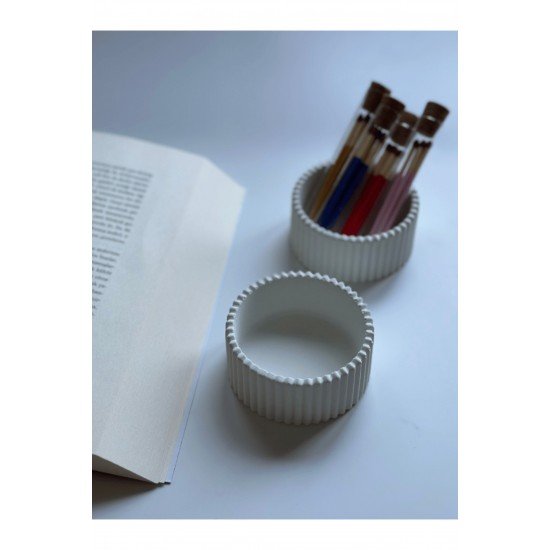 Dekoratif Takı Kutusu Düzenleyici Kase Beton