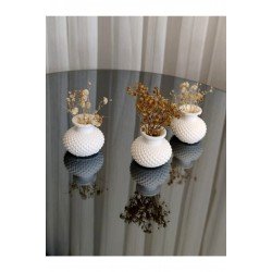 Mini Vazo Set Çiçesiz - 3 Adet