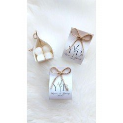 25 Adet Pinterest Kartlı Jüt İpli Bubble Mum Hediyelik, Nişan, Söz, Nikah, Doğum Günü, Kına