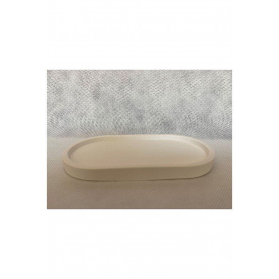 Pinterest Krem Renk Özel Tasarım Kokulu Mum ve Vazo Üçlü Aksesuar Seti