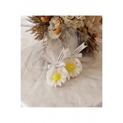 Söz, Nişan, Düğün, Mevlüt, Doğum Günü, Nikah Şekeri Hediyelik Hatıra Papatya Mum 10 Adet