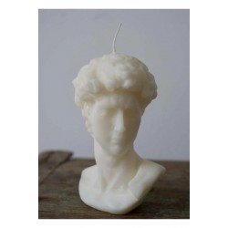 David Büst Vanilya Kokulu Mum Dekoratif