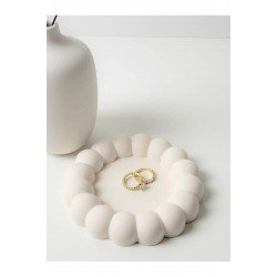 Bubble Dekoratif Tabak, Takı Tabağı, Bardak Atlığı