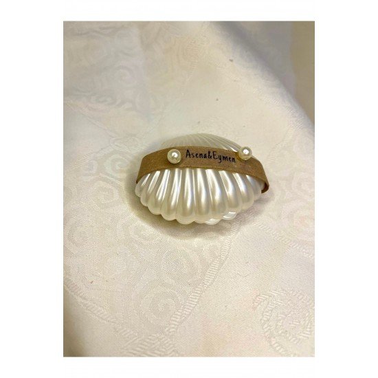 İstiridye Model(35adet) Nişan nikah Mumu , hediyelik mum , pintereset model mum, nişan mum