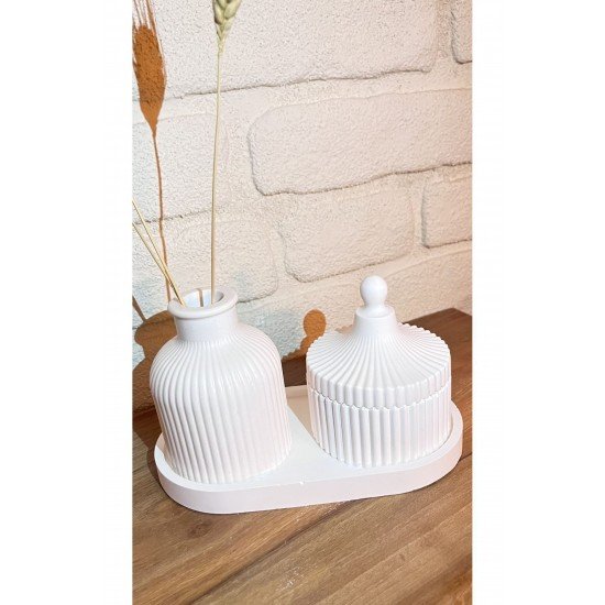 VAZO SET 2'Lİ (TABAK HEDİYELİ)