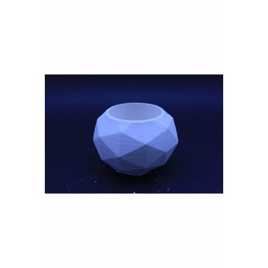 Taş Tozu Prizma Saksı