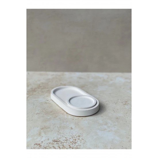 Dekoratif Beton Tabak & Bardak Altlıgı Mumluk Tütsülük