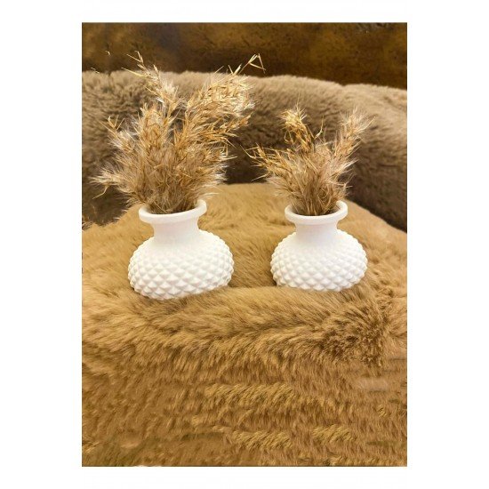 Pinterest 2 Adet 4 Cm Minik Vazo(ÇİÇEKSİZ)ev Salon Aksesuar Dekoratif
