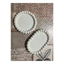 Bubble sunum tabağı kasesi 2 li dekoratif Beton takılık