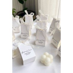 Kutulu Kağıt Bubble Mum Kokulu 50 Adet