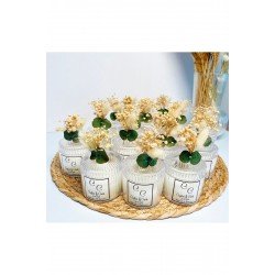 Söz Hediyelik,nişan Hediyelik,nikah Hediyelik,doğum Günü Hediyelik Mika Mumluk 10 Adet