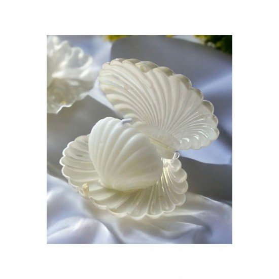 10 Adet Hediyelik Mum Nişan Söz Nikah Düğün Hediyelik Kutu